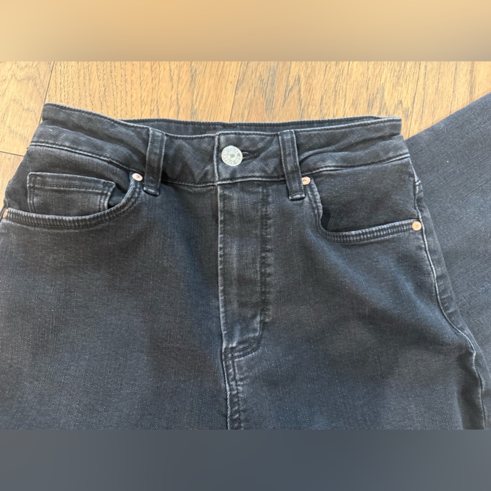 Paige Flaunt Spotlight High Rise Wide Leg Jeans - Picture 7 of 9